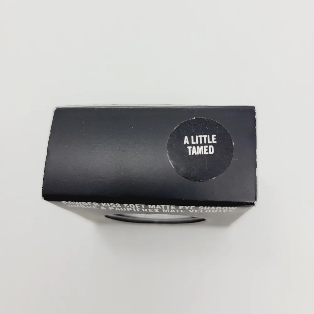 Mac Powder Kiss Eyeshadow A Little Tamed Midtone Blue Pink Brand New In Box